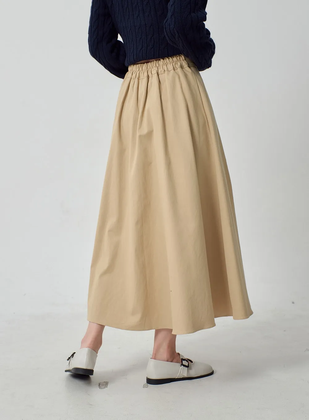 A-Line Maxi Skirt OF301