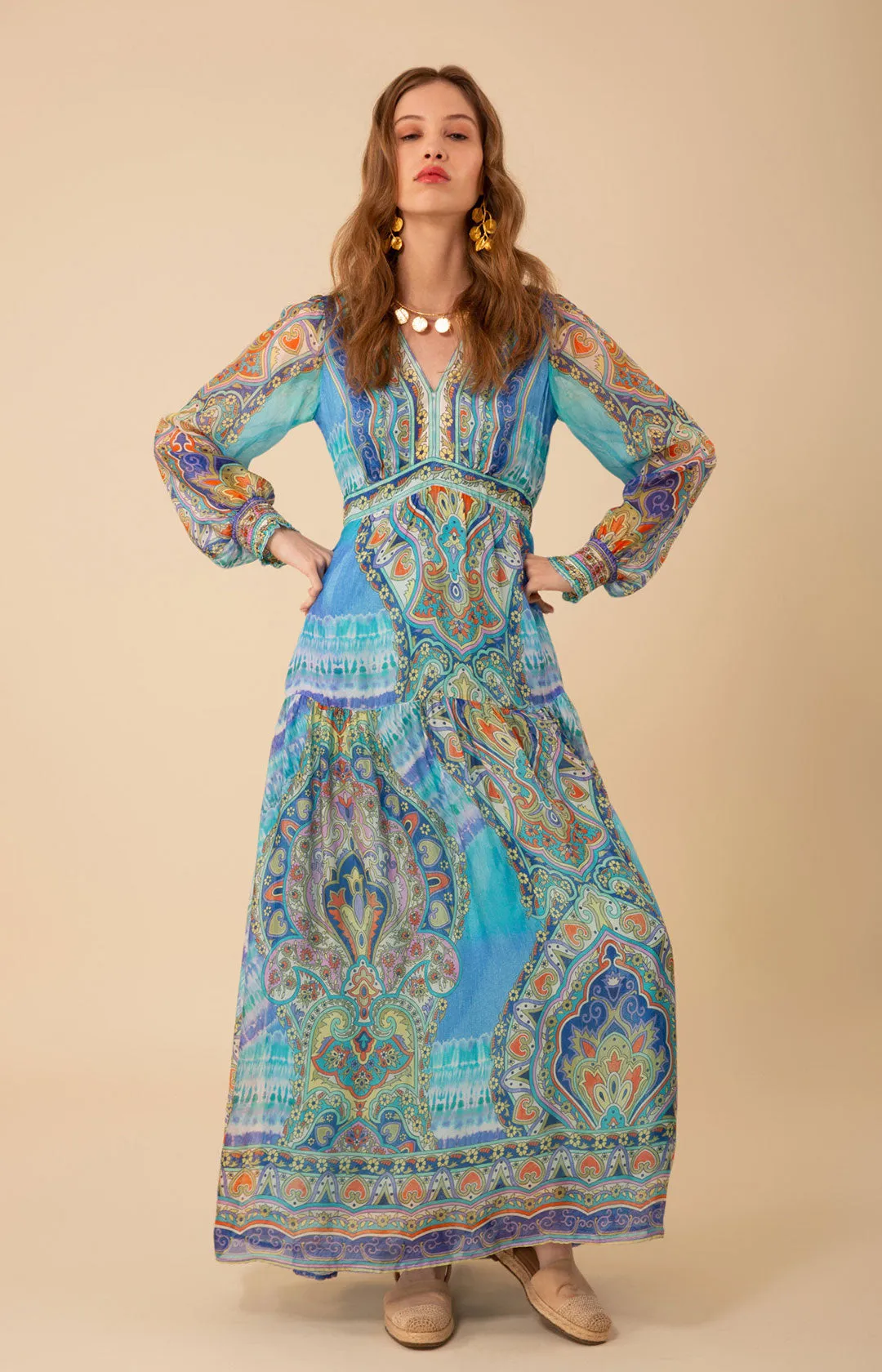 Allison Chiffon Maxi Dress