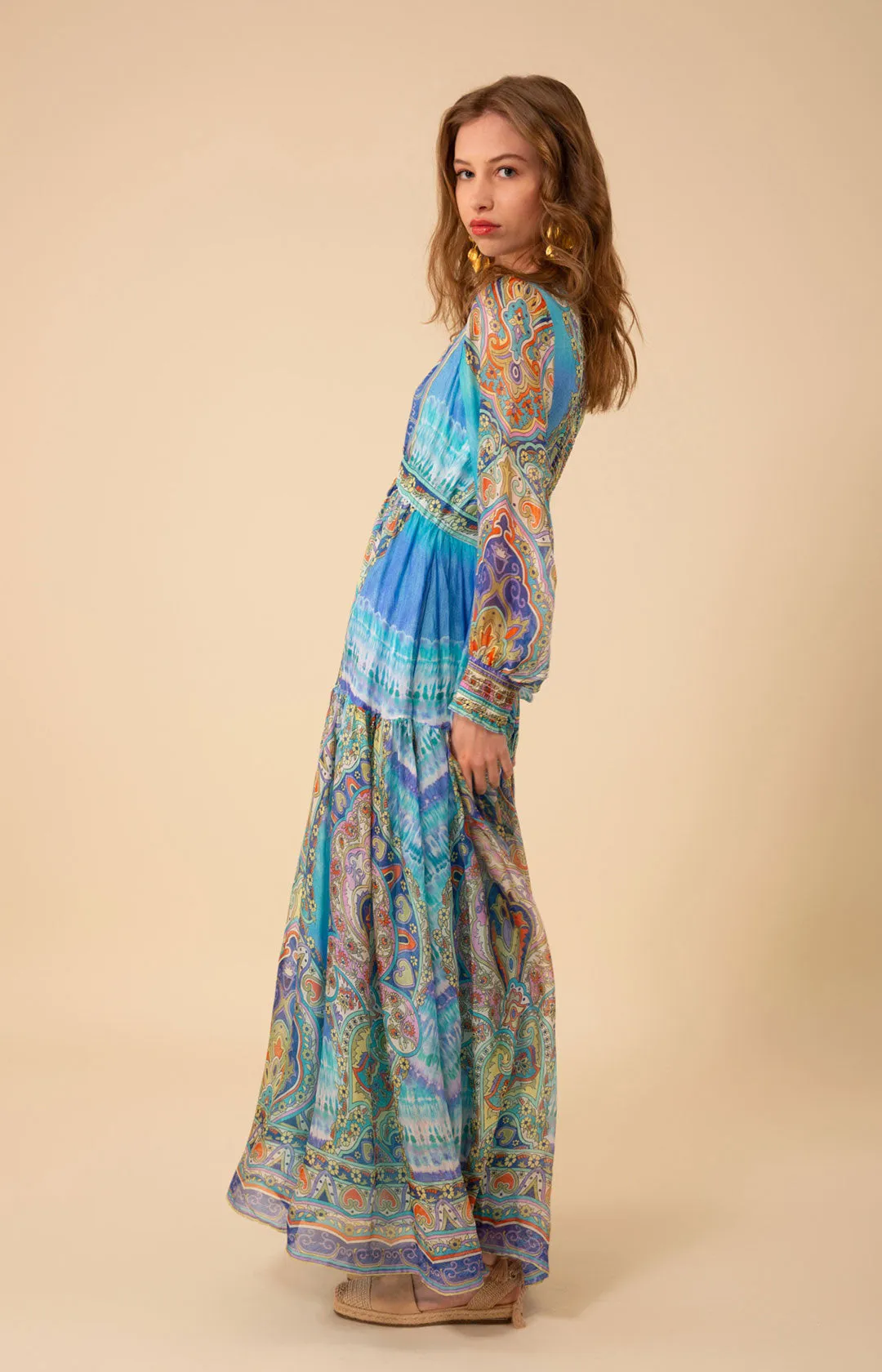 Allison Chiffon Maxi Dress