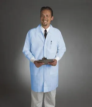 Alphaprotech Critical Cover Alphaguard Lab Coats Coats Lab Alphaguard Blue Sm30/Cs