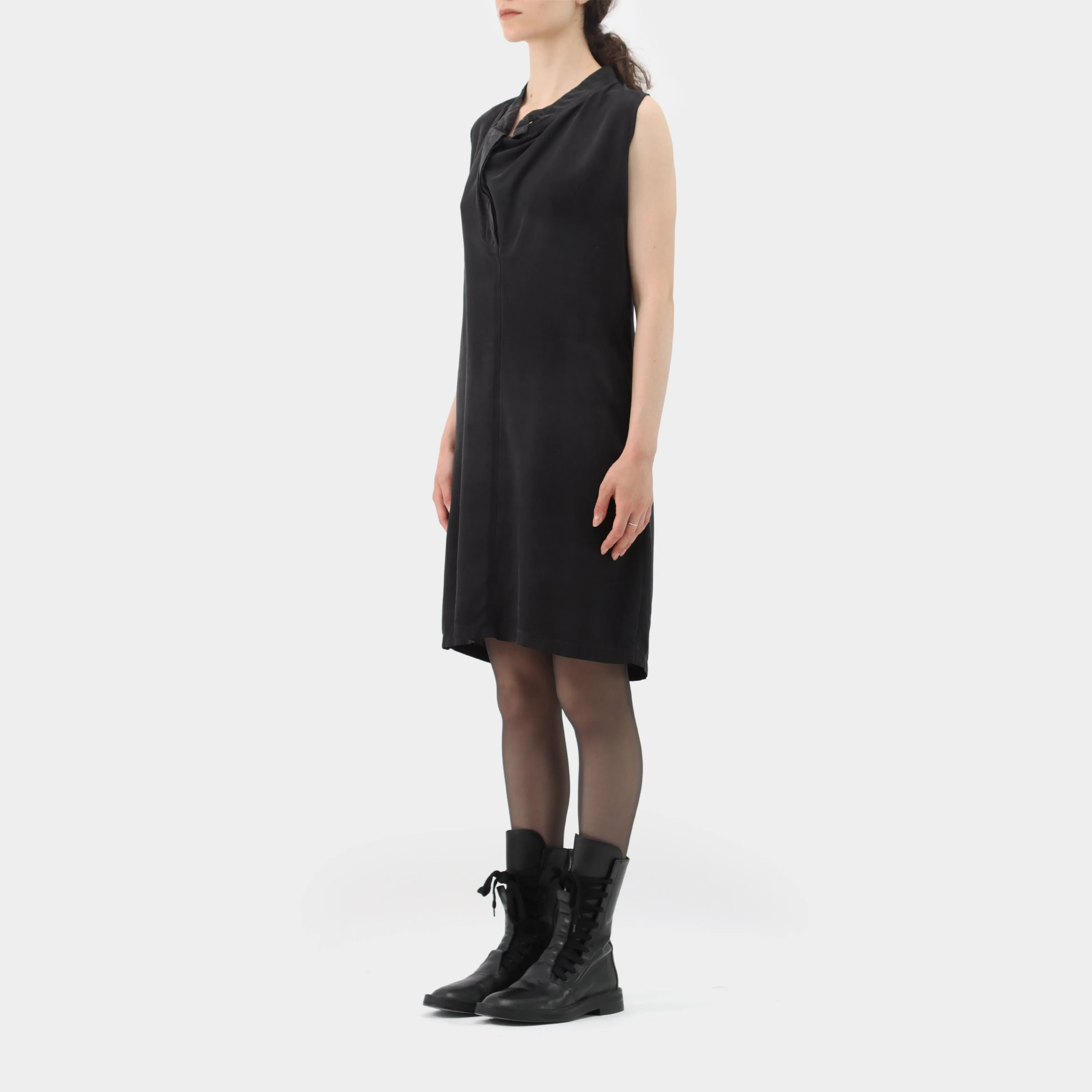 Ann Demeulemeester Silk Skirt Dress