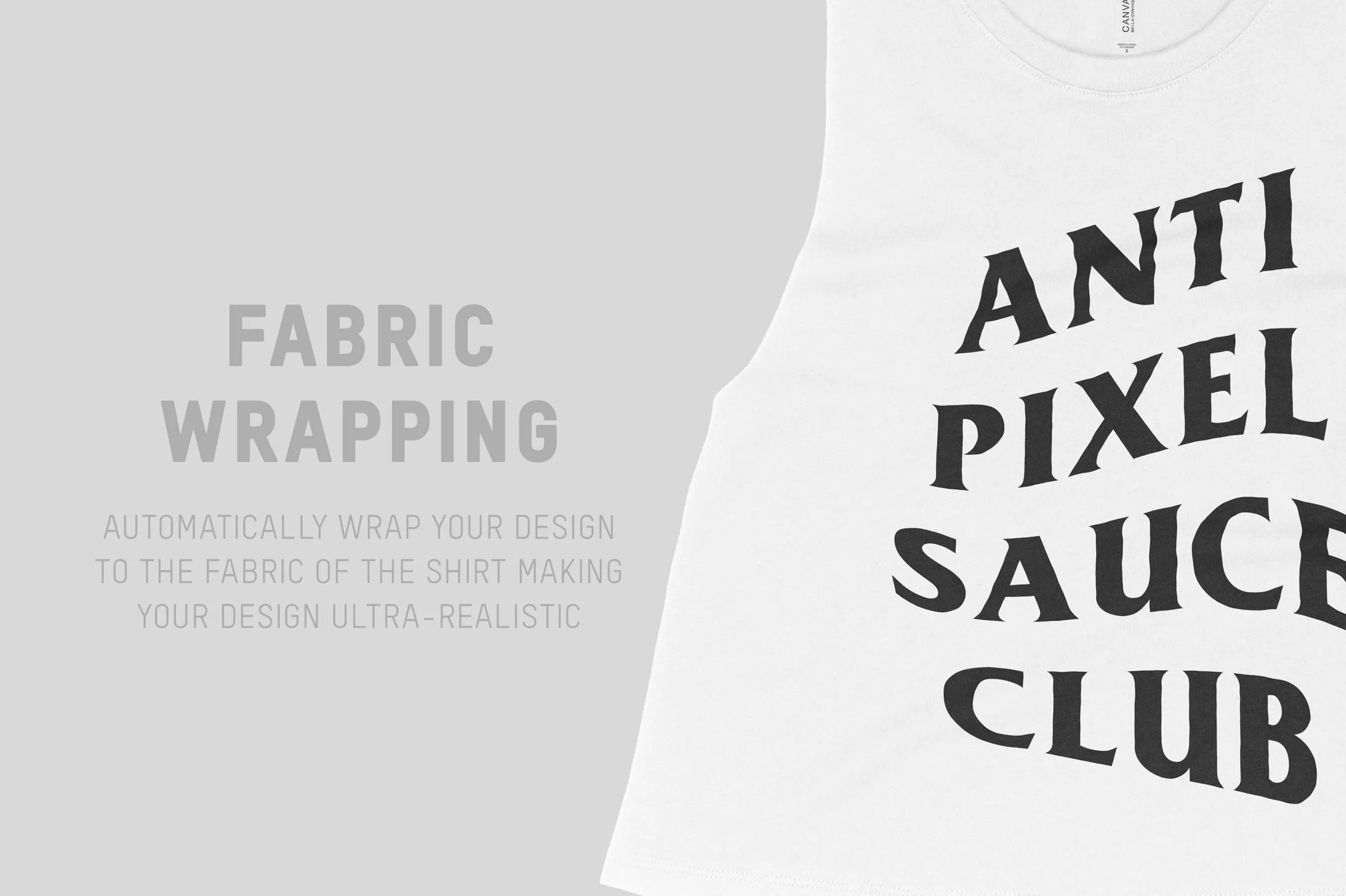 Bella   Canvas 6682 Cropped Tank Mockups