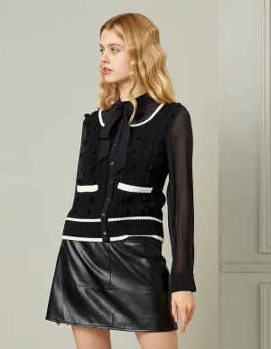 BORA AKSU A-Line Leather Skirt