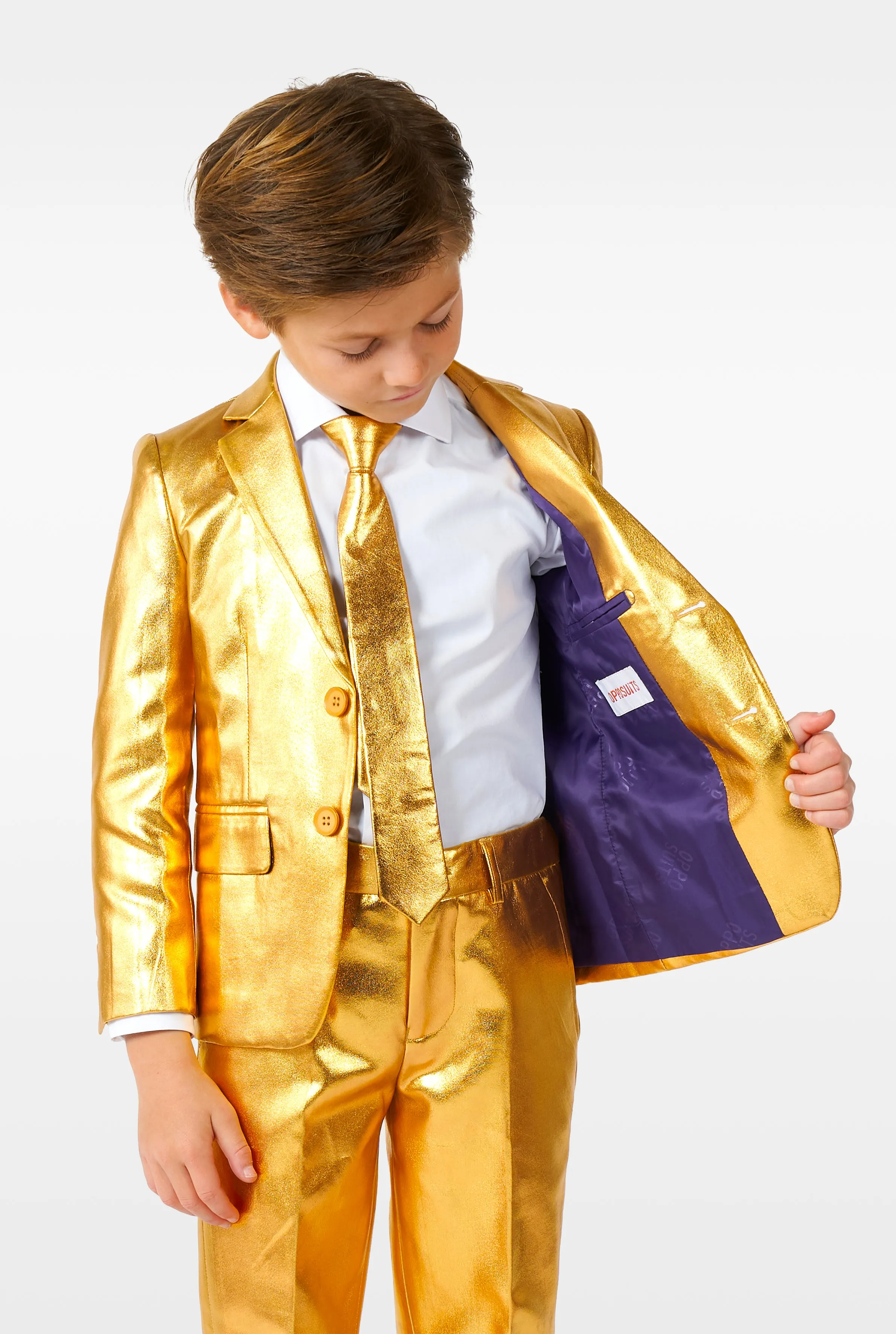 BOYS Groovy Gold Tux or Suit