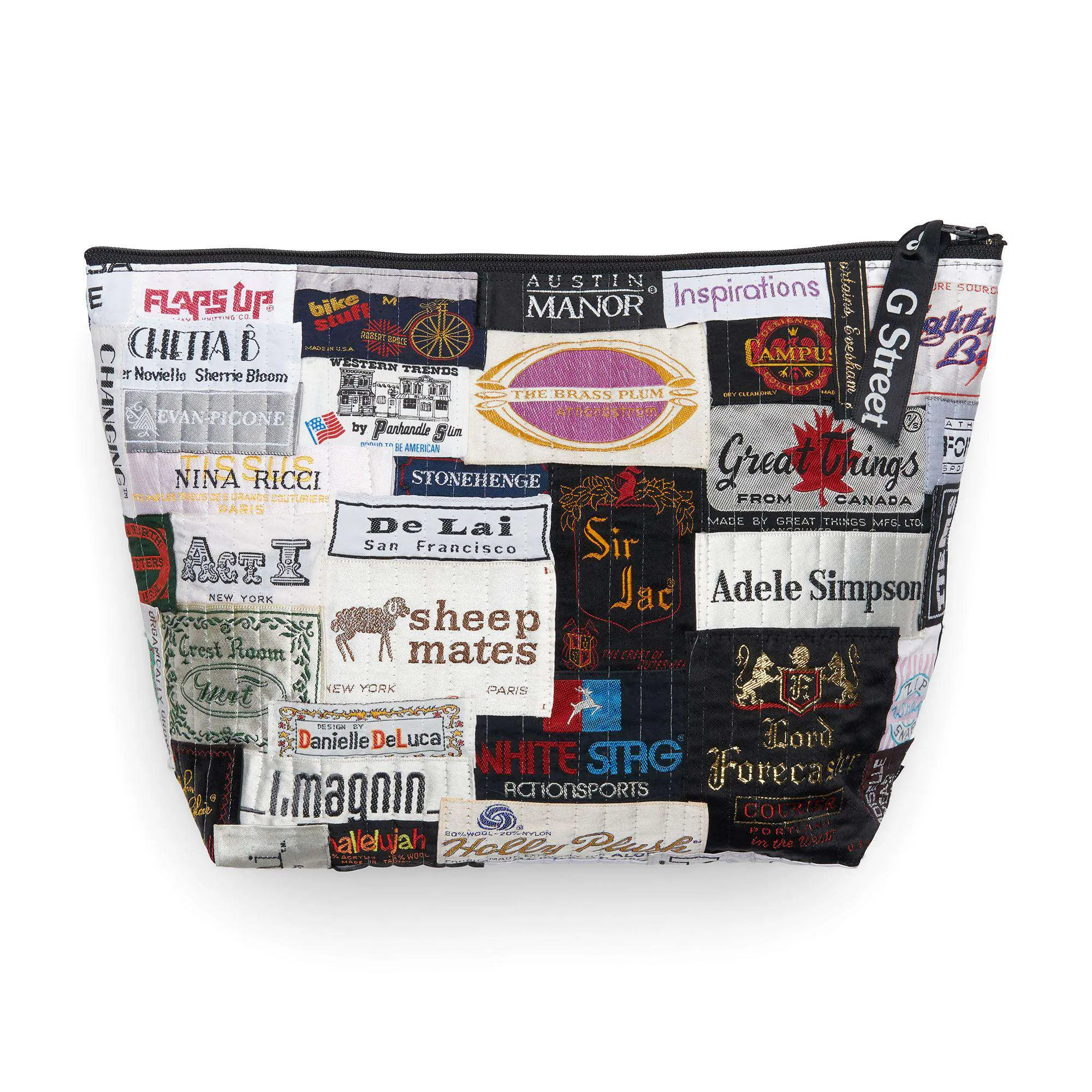 Coats & Clark Sewing Labels Galore Zipper Pouch