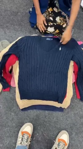 Custom handpick Ralph Lauren 150 Cable knits and 150 1/4 zips