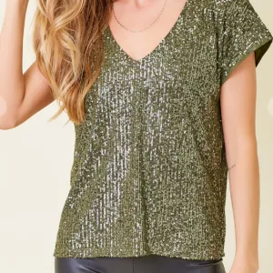 Cynthia Sequin Top