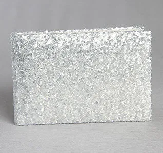 Elsa Matte Sequin Wedding Guest Book