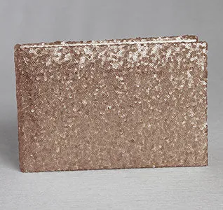 Elsa Matte Sequin Wedding Guest Book