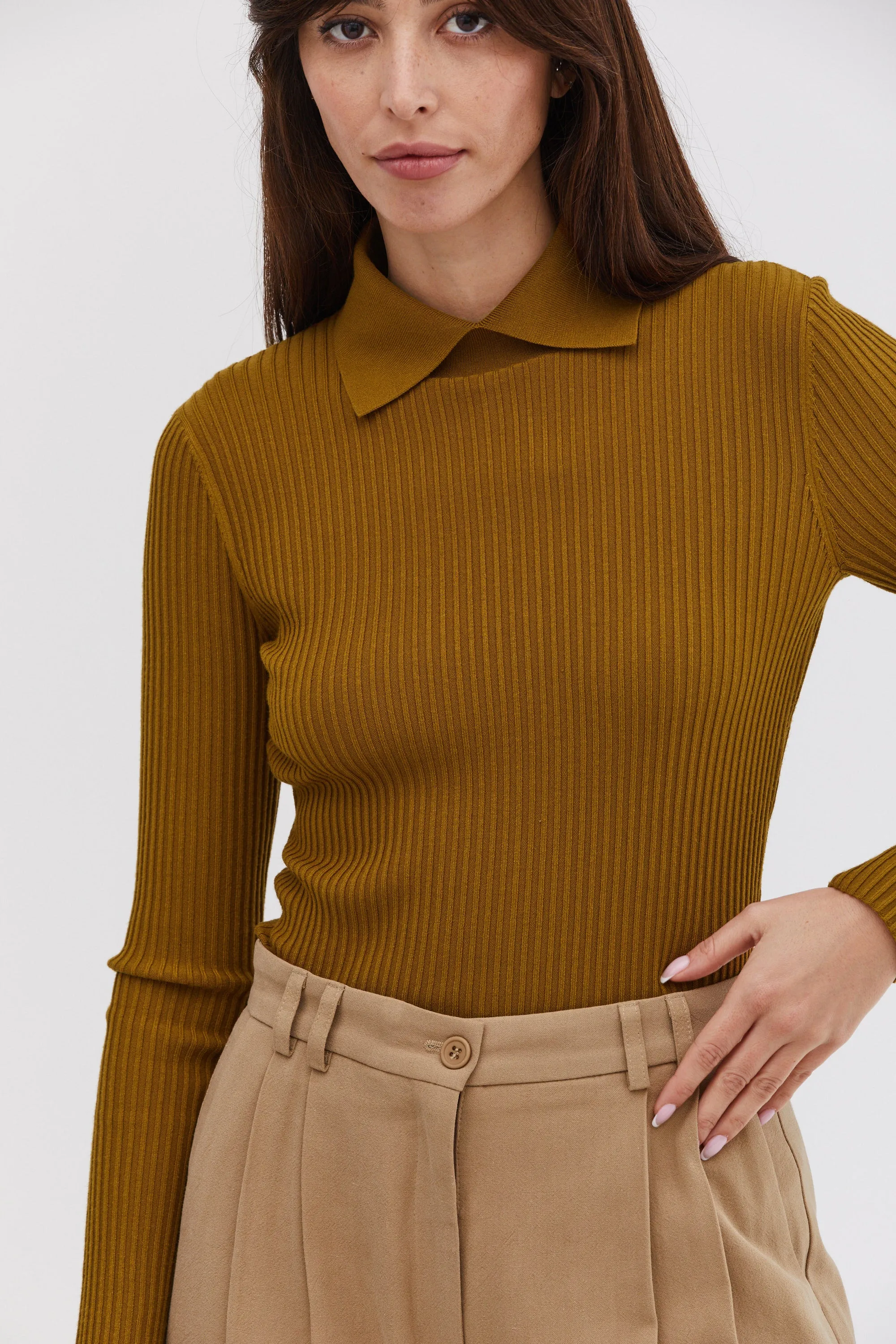 Eva Turtleneck Bronze