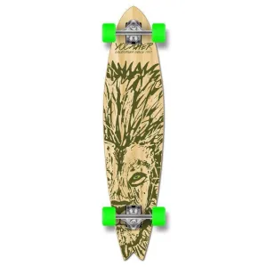 Fishtail Longboard 40 inch Lion from Punked - Complete