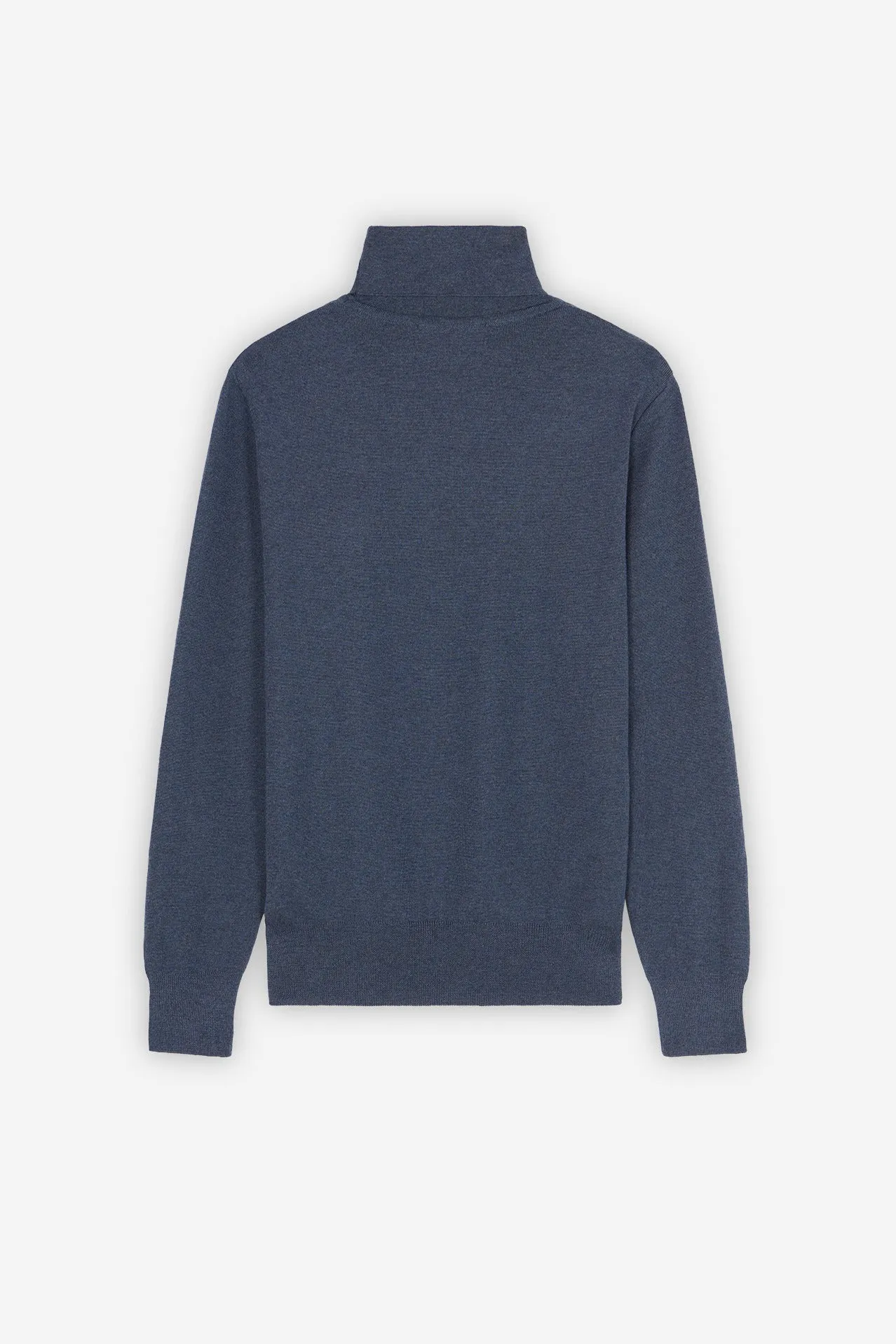 Fox Head Patch Turtleneck Pullover