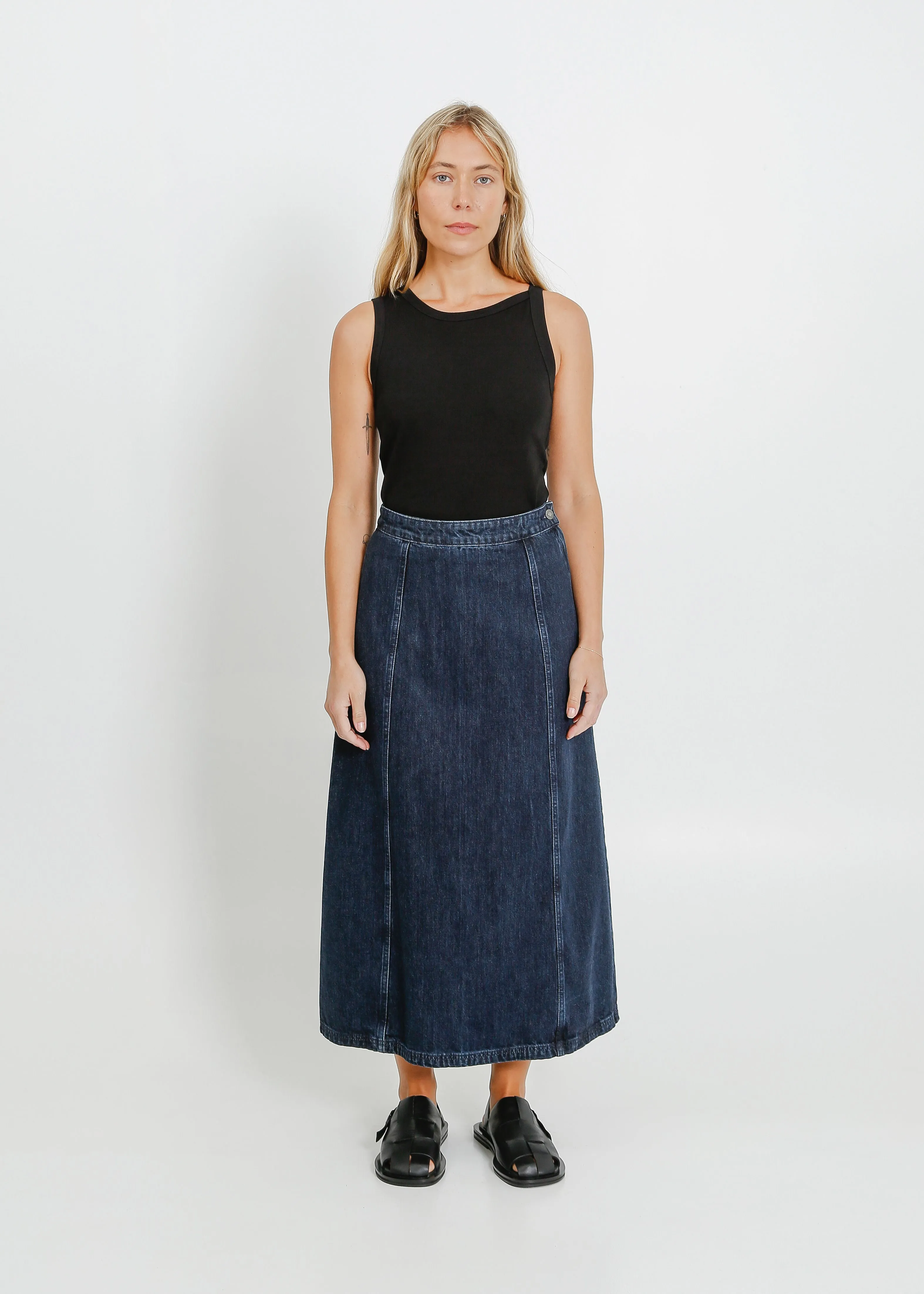 FRANCIS SKIRT / NAVY