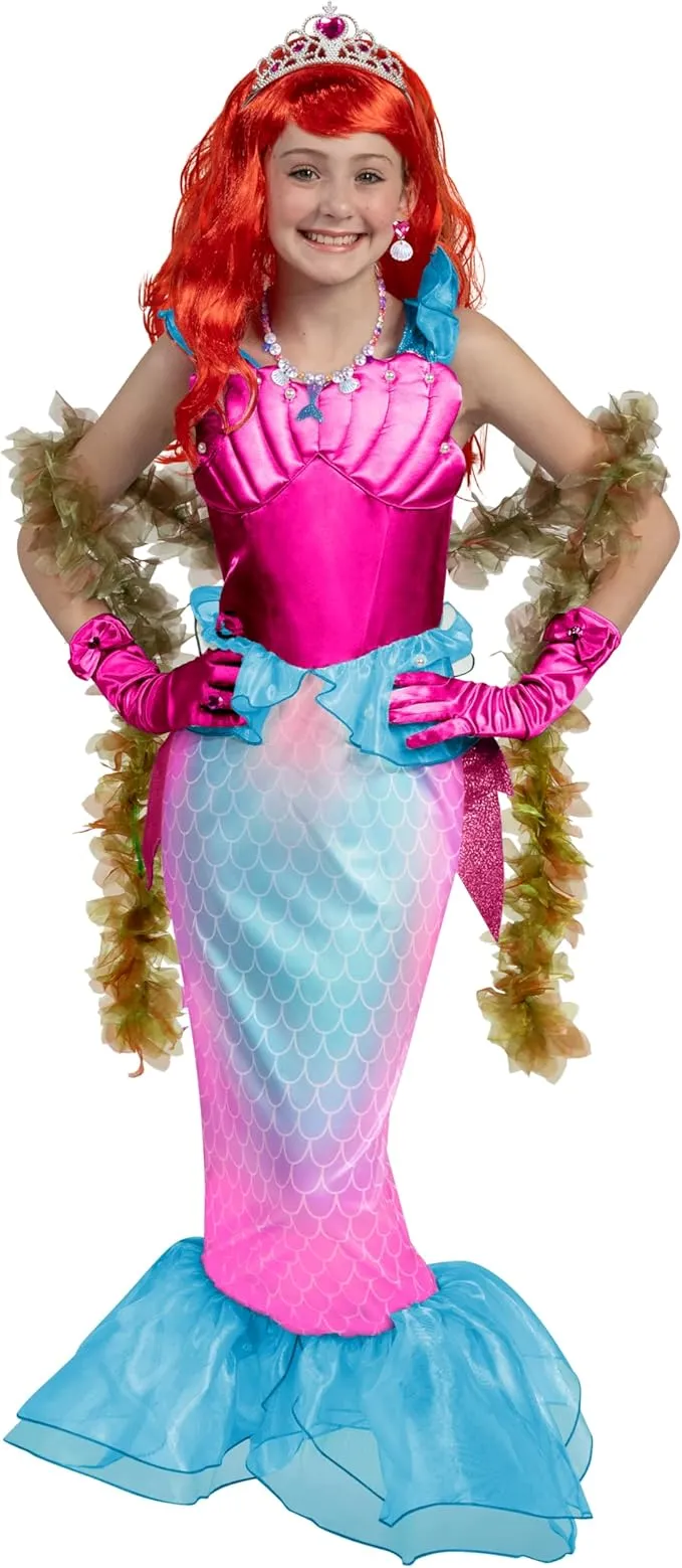 Halloween Little Mermaid Costume for Girls