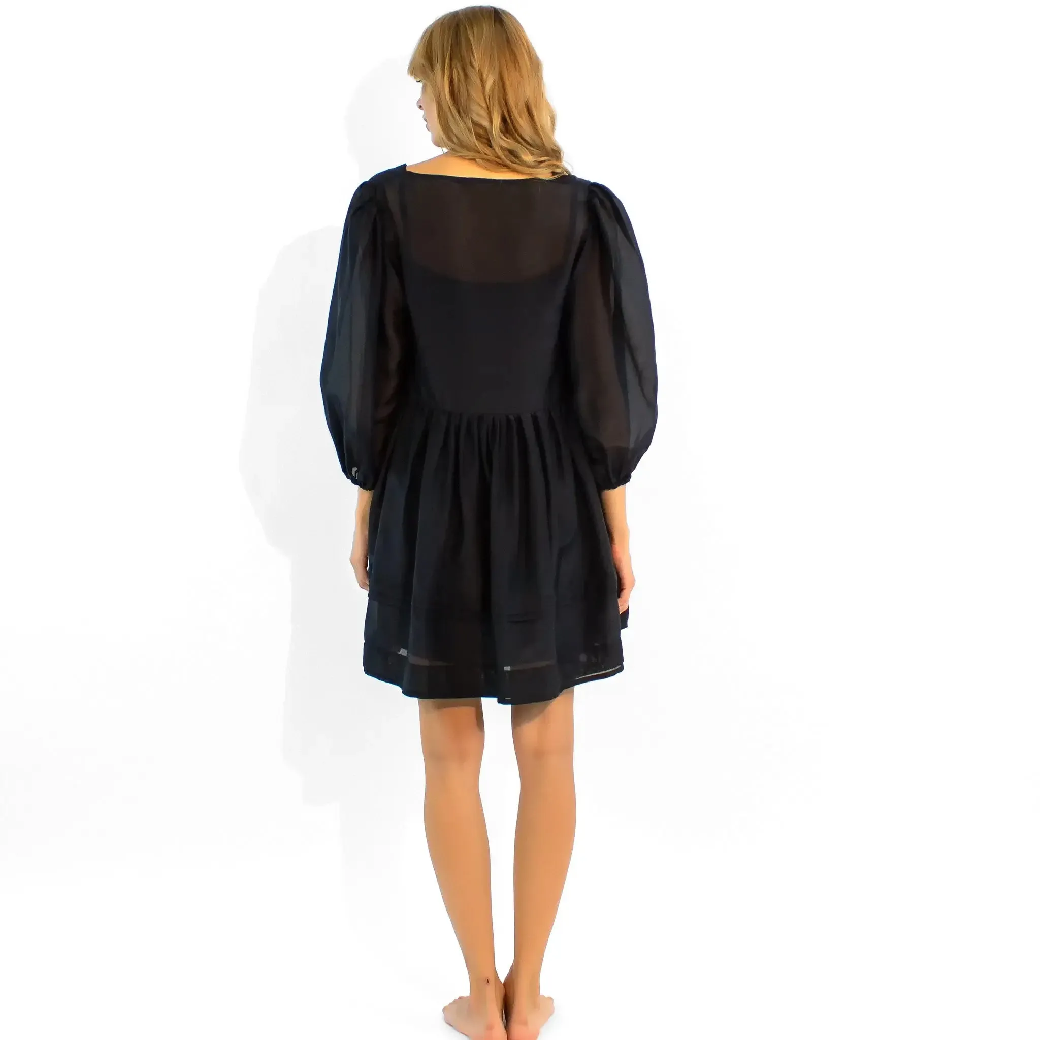 Lightness of Being Mini Dress Black