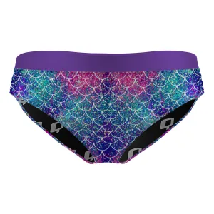 Mermaid Scales Classic Sports Bikini Bottom