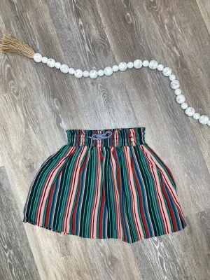 NON Nomy Girls Striped Chiffon Skirt