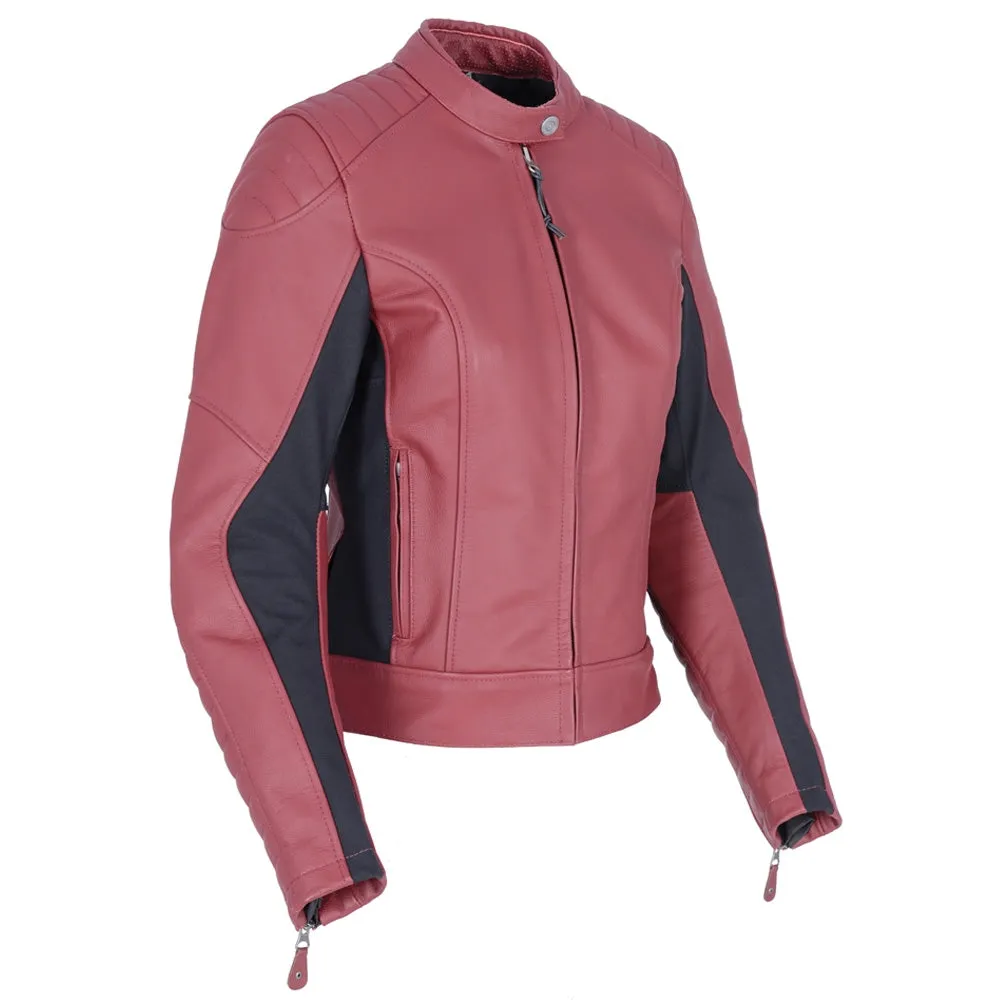 Oxford Beckley Ladies Leather  Jacket - Russet