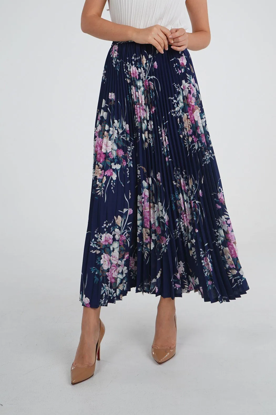 Senalda Floral Skirt(Summer)