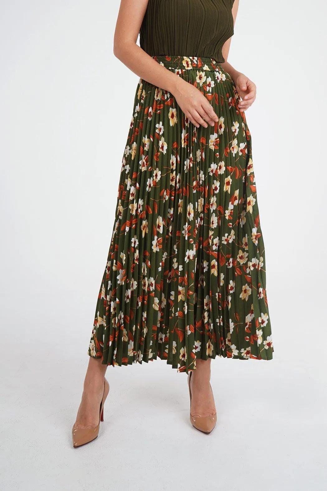 Senalda Floral Skirt(Summer)