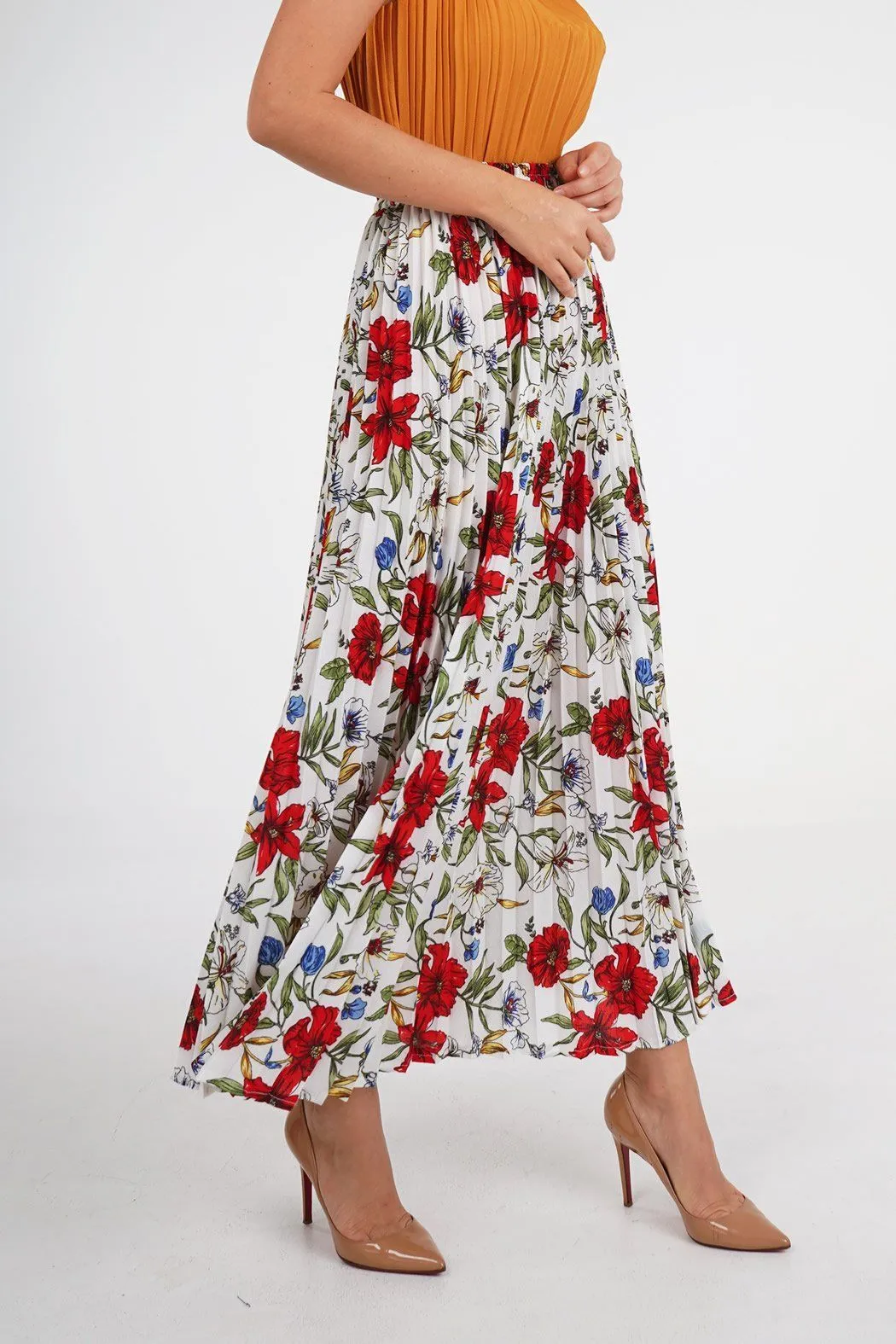 Senalda Floral Skirt(Summer)