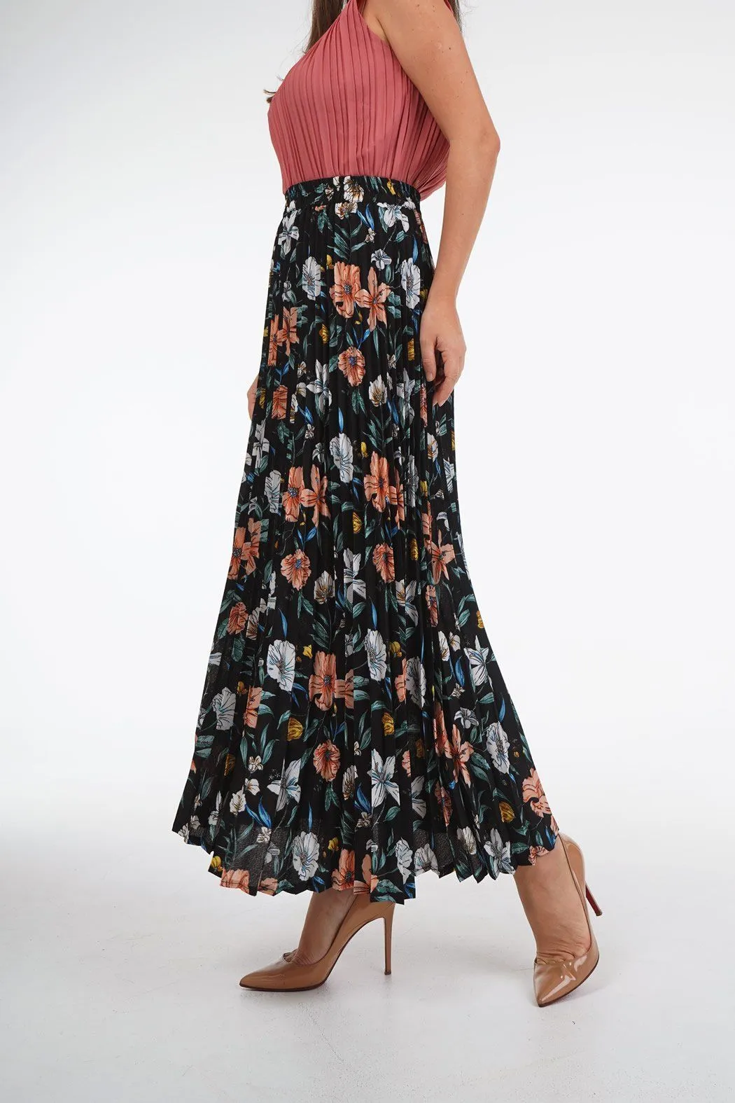 Senalda Floral Skirt(Summer)