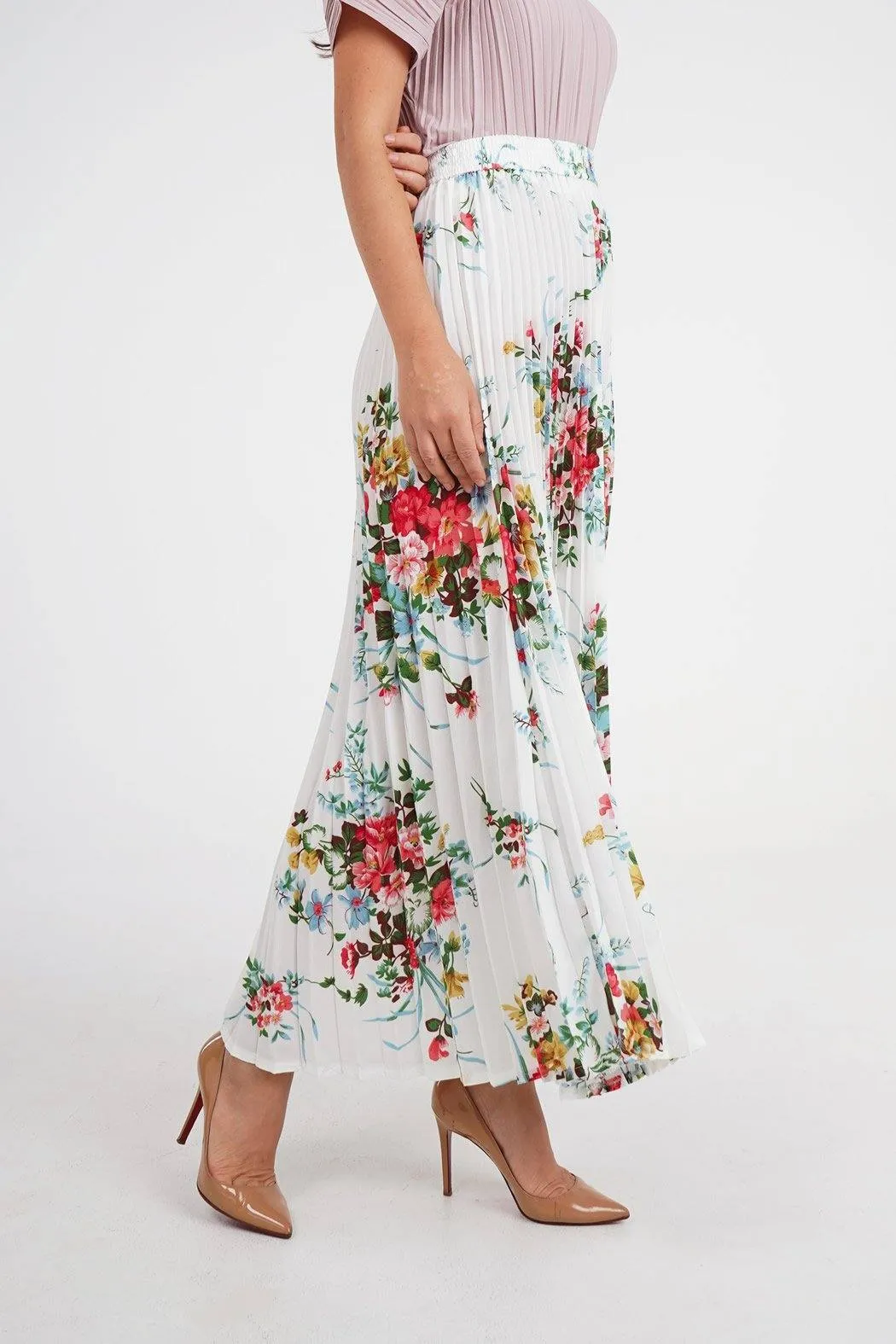 Senalda Floral Skirt(Summer)