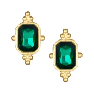 Susan Shaw Collins Studs - Evergreen