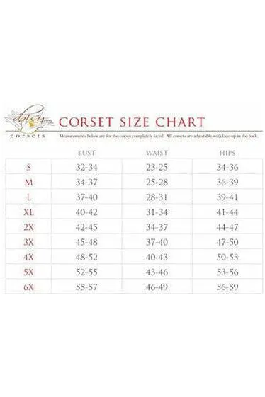 Top Drawer 4 PC Sexy Pirate Corset Costume