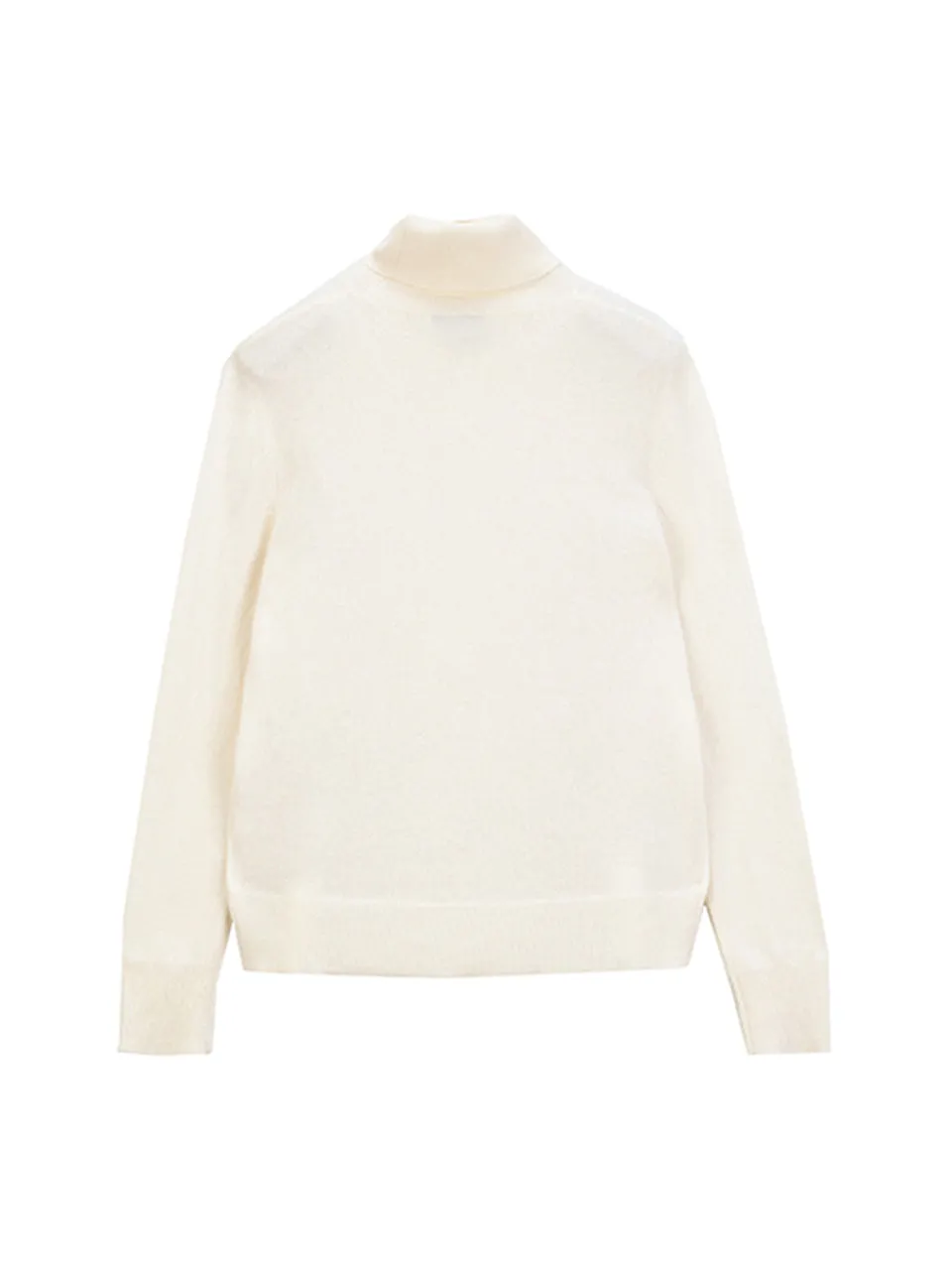 Turtleneck Sweater_Vintage White