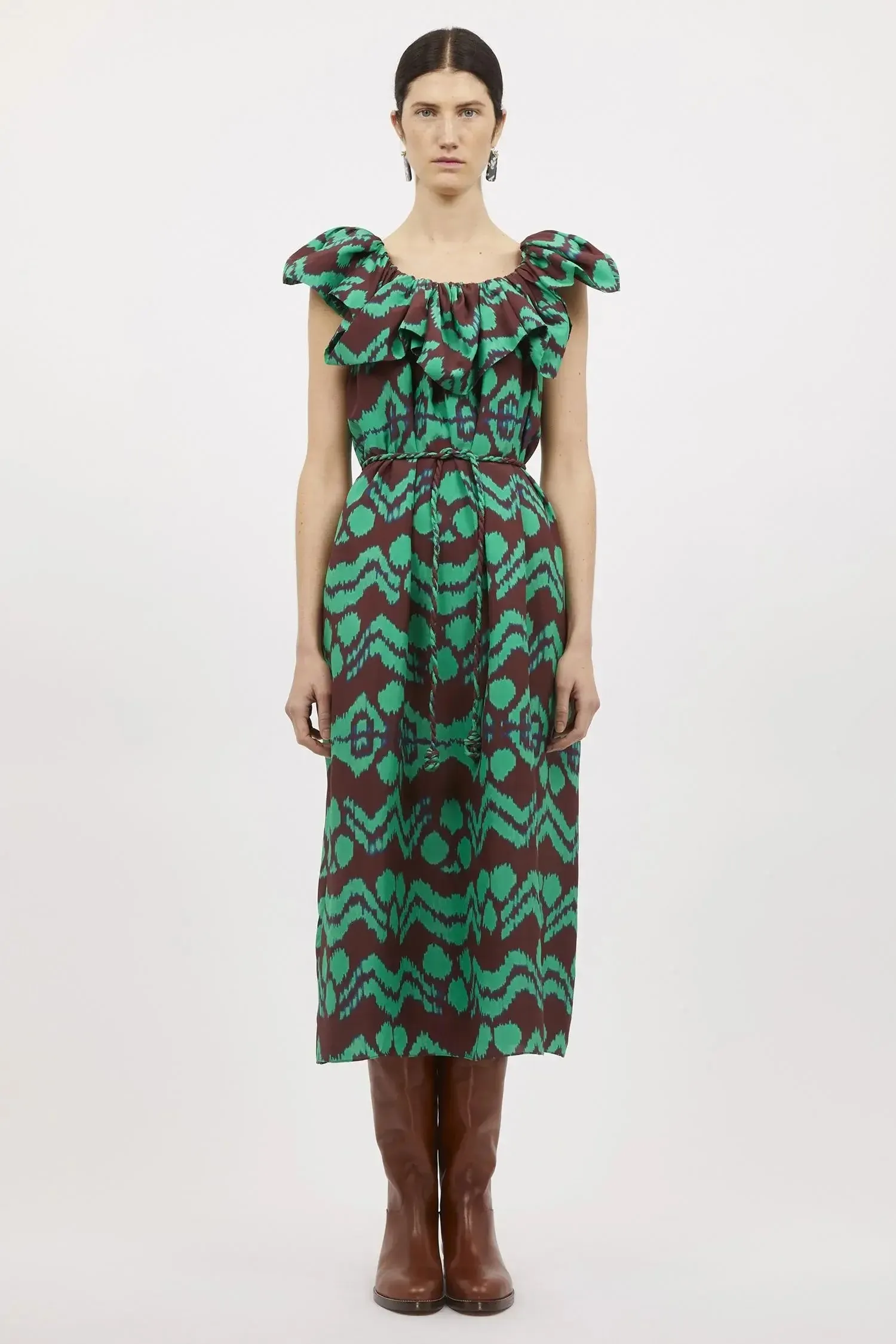 Ulla Johnson - Anora dress in Malachite green