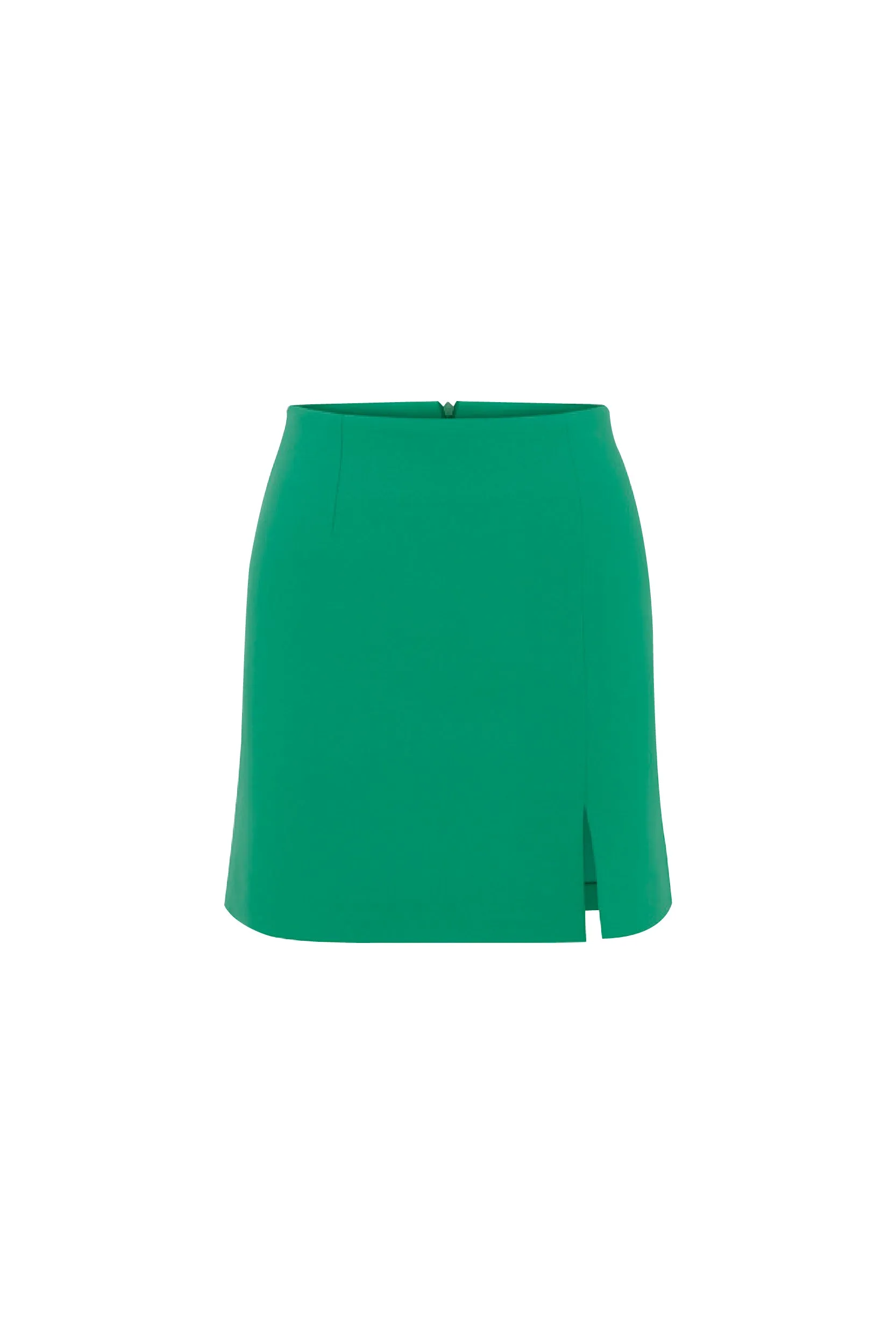 Vance Mini Skirt in Vert de Noel