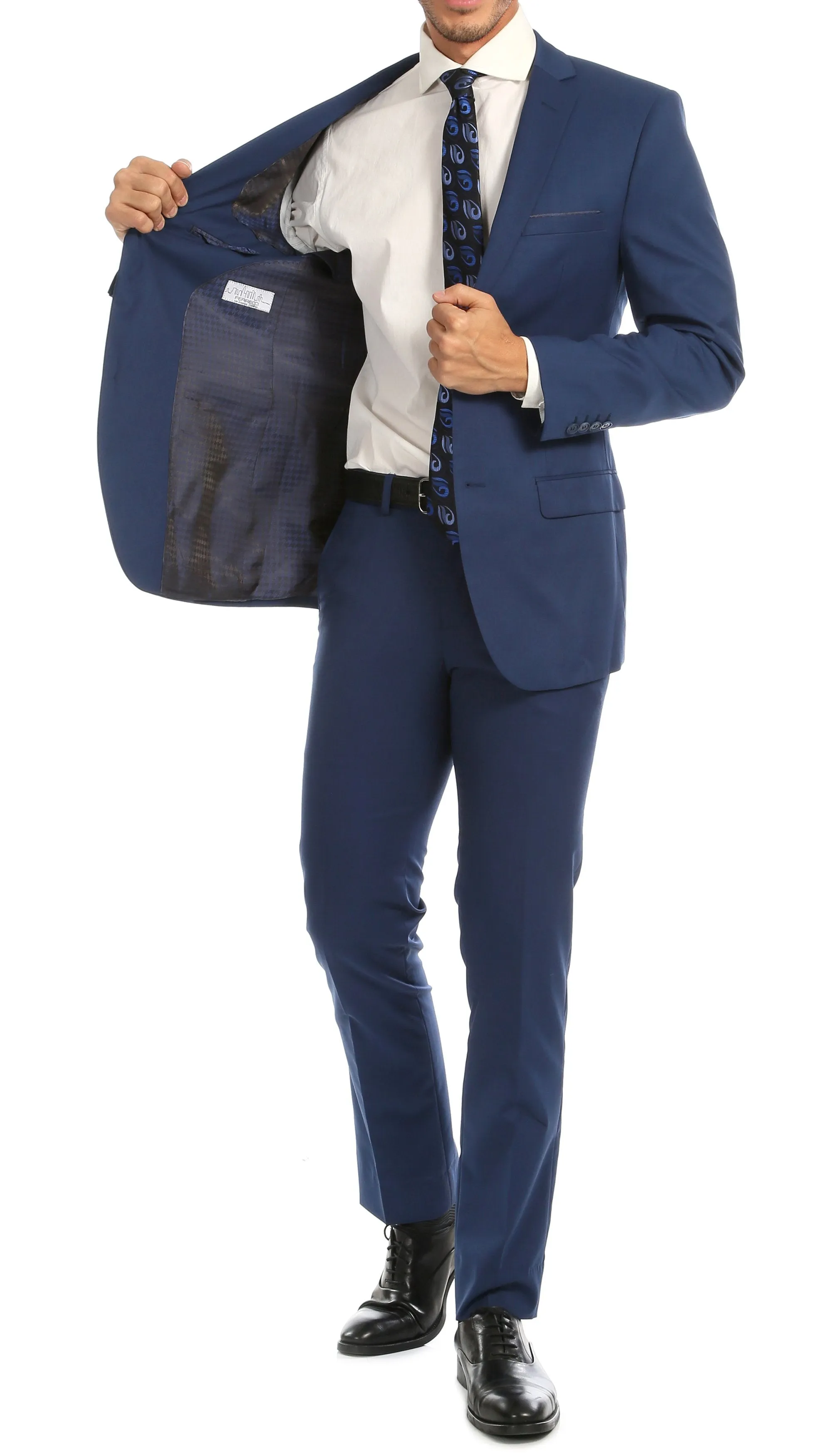 Windsor Indigo Slim Fit 2 Piece Suit